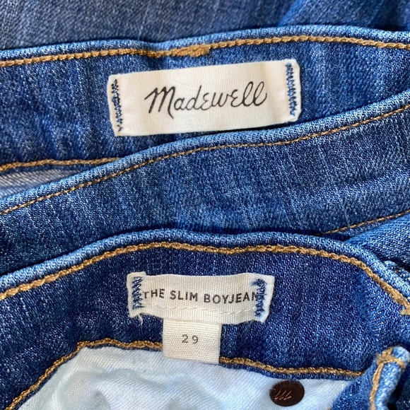 Madewell The Slim Boyjean Denim Jeans - Picture 3 of 6